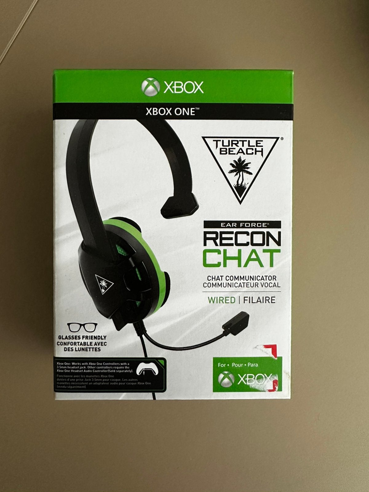 Xbox one turtle beach headset, Ophalen of Verzenden, Zo goed als nieuw, Kinect, Xbox Original