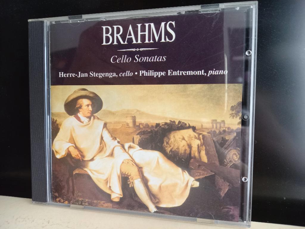 Brahms - Cello Sonatas Stegenga & Entremont, Ophalen of Verzenden, Modernisme tot heden, Zo goed als nieuw, Overige typen
