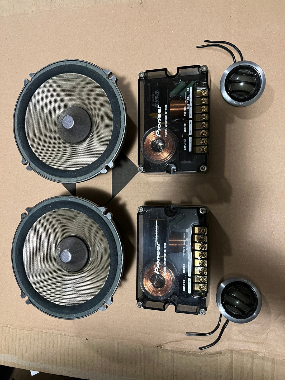 Pioneer compo set 17 cm TS-C171PRS, Auto diversen, Autospeakers, Ophalen of Verzenden, Zo goed als nieuw