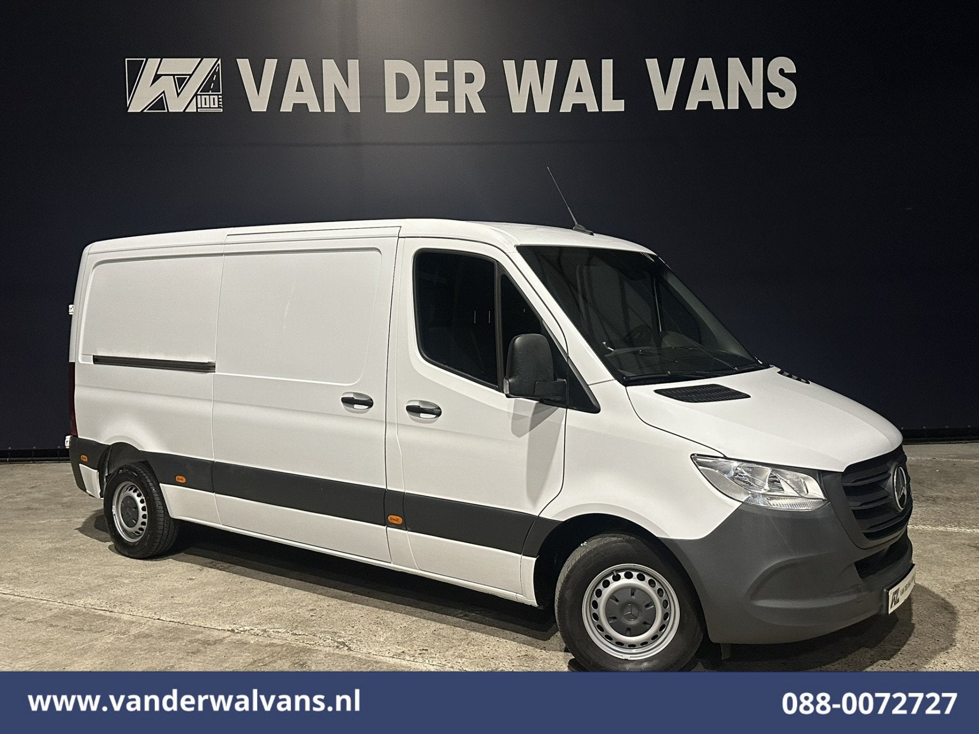 Mercedes-Benz Sprinter 314 CDI 143pk L2H1 Euro6 Airco | Came, Auto's, Dealer onderhouden, Gebruikt, Wit, Mercedes-Benz