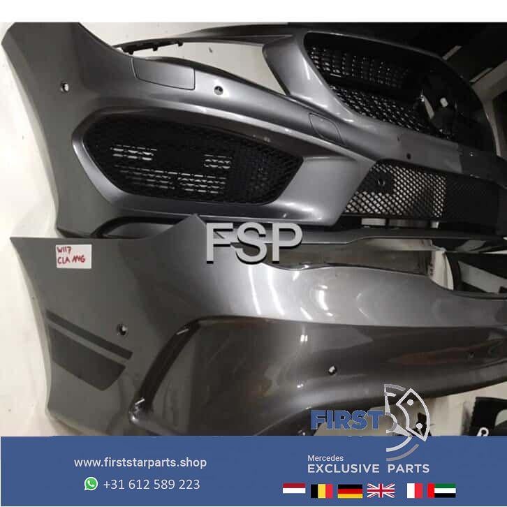 W117 CLA compleet AMG Pakket origineel Mercedes zwart wit gr, Gebruikt, -, Ophalen of Verzenden, Bumper