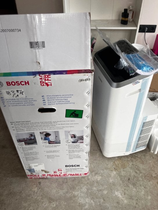 Bosch Cool 5000 Mobiele Airco, Witgoed en Apparatuur, Airco's, Gebruikt, Verzenden, 3 snelheden of meer, 100 m³ of groter