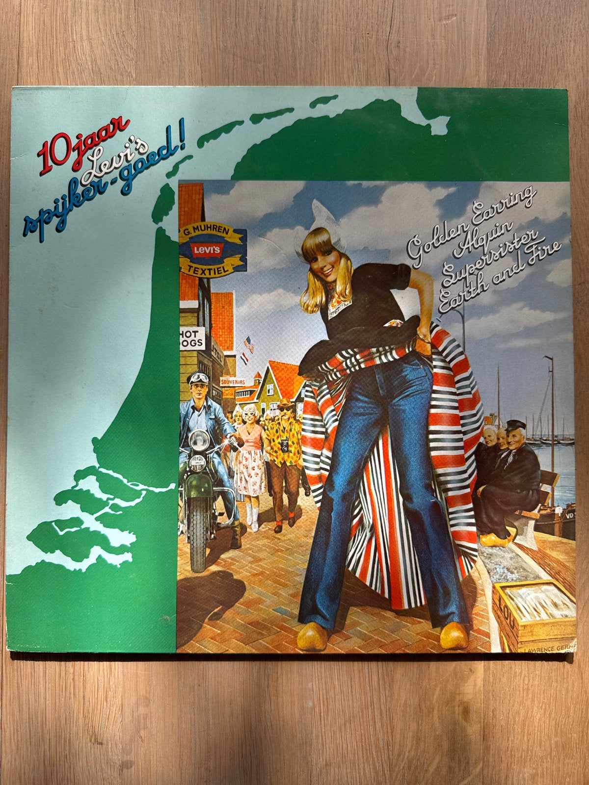 Golden Earring, Alquin, Supersister, Earth & Fire - 10 Jaar, Gebruikt, Speciale editie, Ophalen of Verzenden, Classic Rock