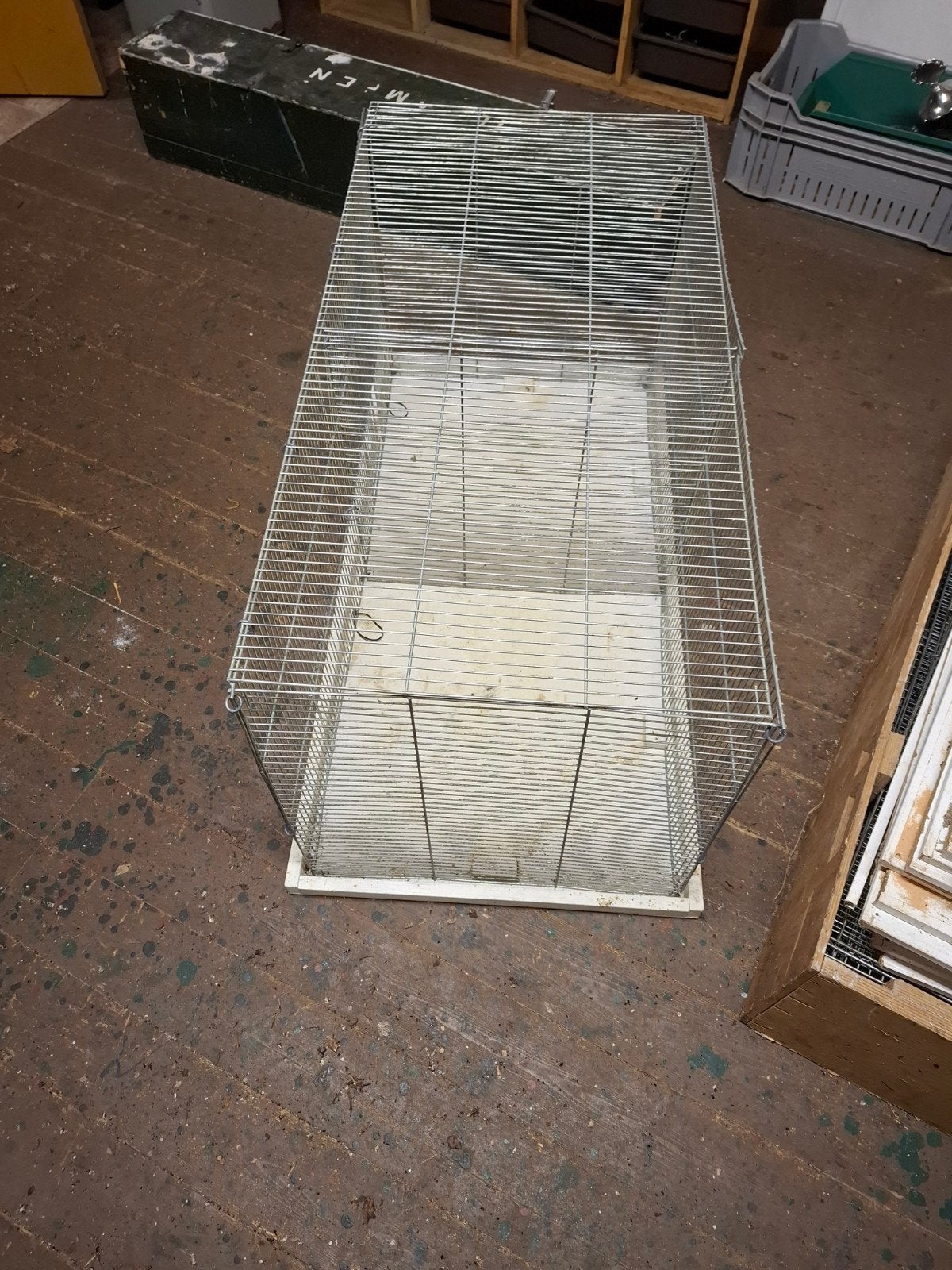 tt klapkooien met houten of metalen bodem., Ophalen, Hout