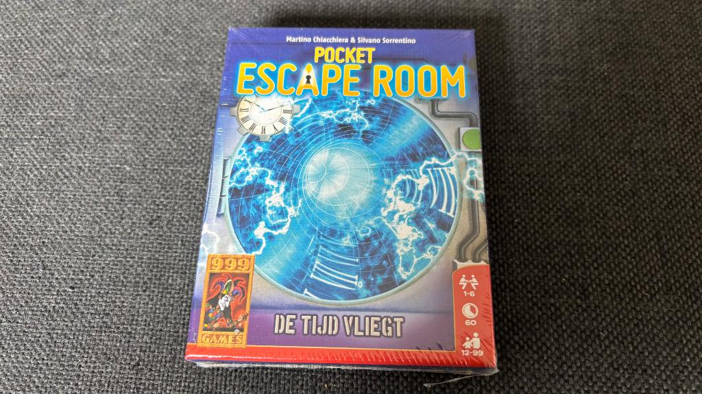 Pocket Escape Room, De tijd vliegt 999 games nieuw geseald, Ophalen of Verzenden, Nieuw