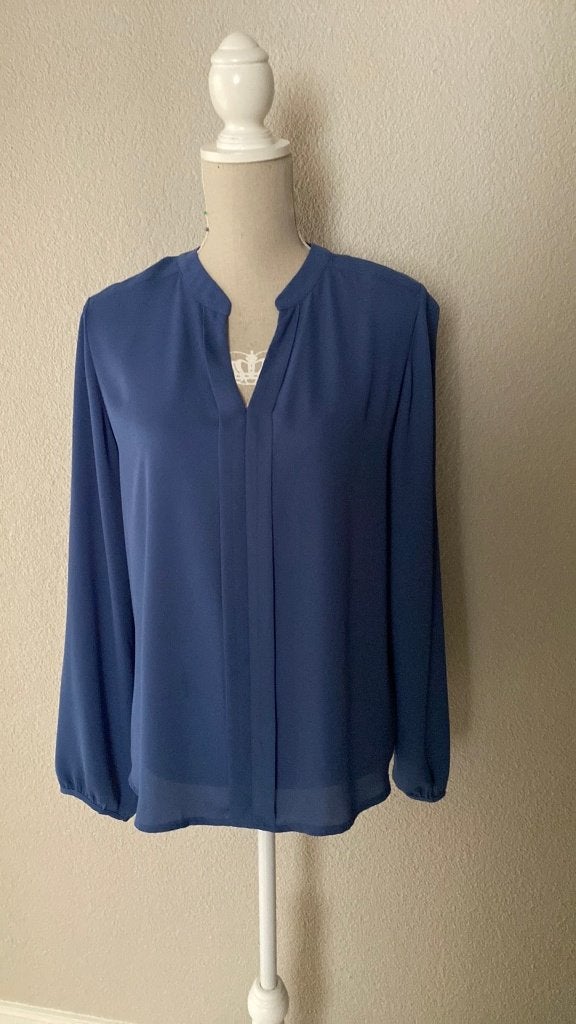 Blouse Top Blauw Maat 40 Merk Atmosphere, Kleding | Dames, Maat 38/40 (M), Atmosphere, Blauw, Ophalen of Verzenden