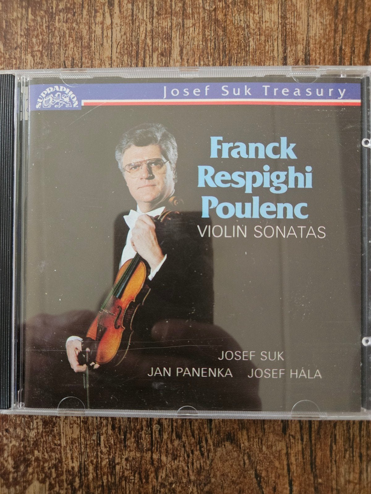 Josef Suk Treasury: Franck, Respighi, Poulenc - Vioolsonates, Ophalen of Verzenden, Romantiek, Zo goed als nieuw