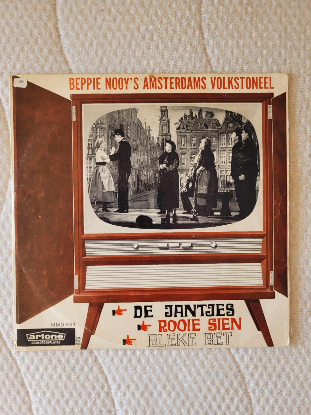 Beppie Nooy's Amsterdams Volkstoneel - De Jantjes, Gebruikt, Overige genres, 7 inch, Ophalen of Verzenden
