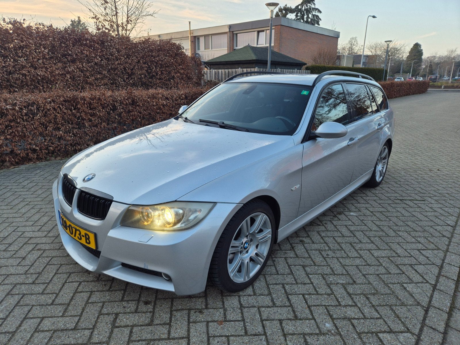 BMW 3-Serie 2.0 318 I Touring 2008 Grijs, Auto's, BMW, Particulier, 3-Serie, Benzine, Euro 5, A, Stationwagon, Handgeschakeld