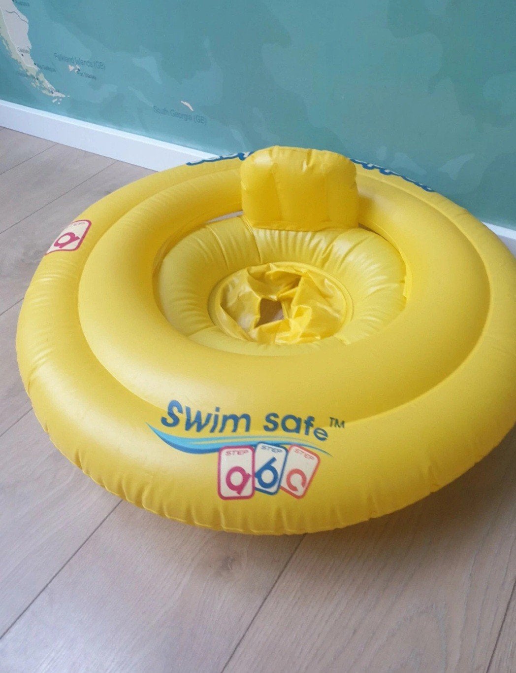 Swim Safe Baby Zwemband Geel, Ophalen of Verzenden, Zo goed als nieuw