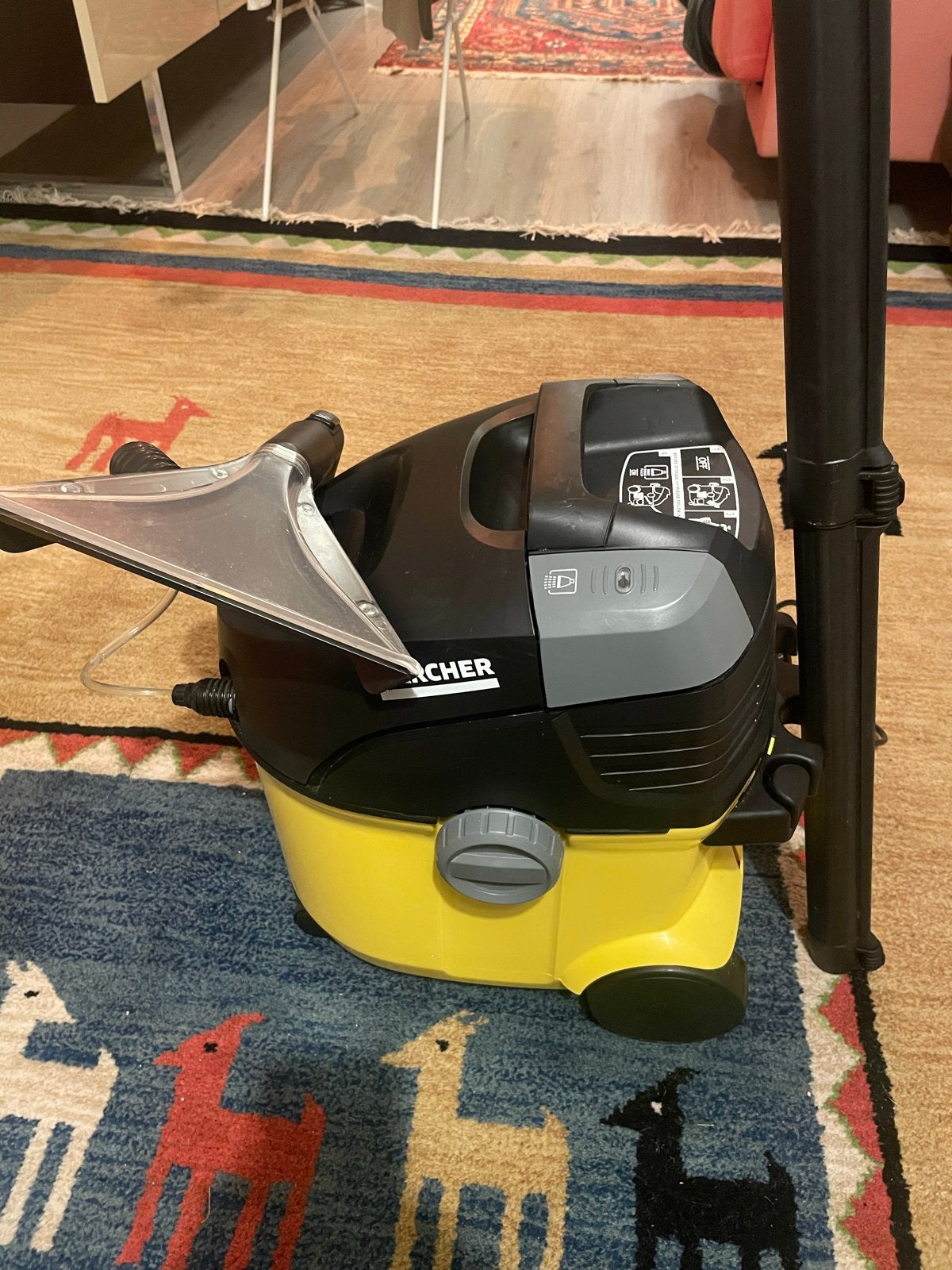 Kärcher SE 4001 Spuitextractiereiniger - Dieptereiniger, Kärcher, Ophalen of Verzenden, Zo goed als nieuw, Vloerreiniger