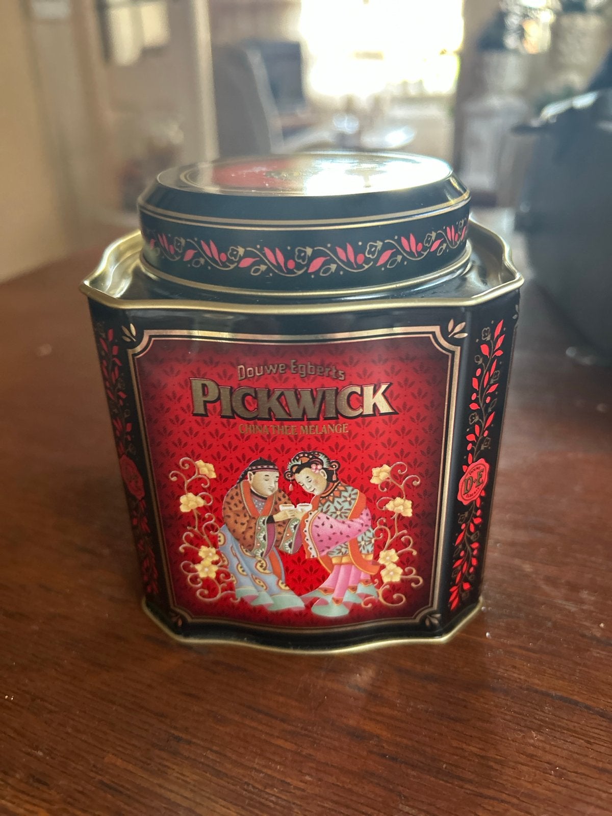Pickwick Thee Blikken - China Thee Melange & Ceylon Melange, Ophalen of Verzenden, Zo goed als nieuw, Thee, Pickwick