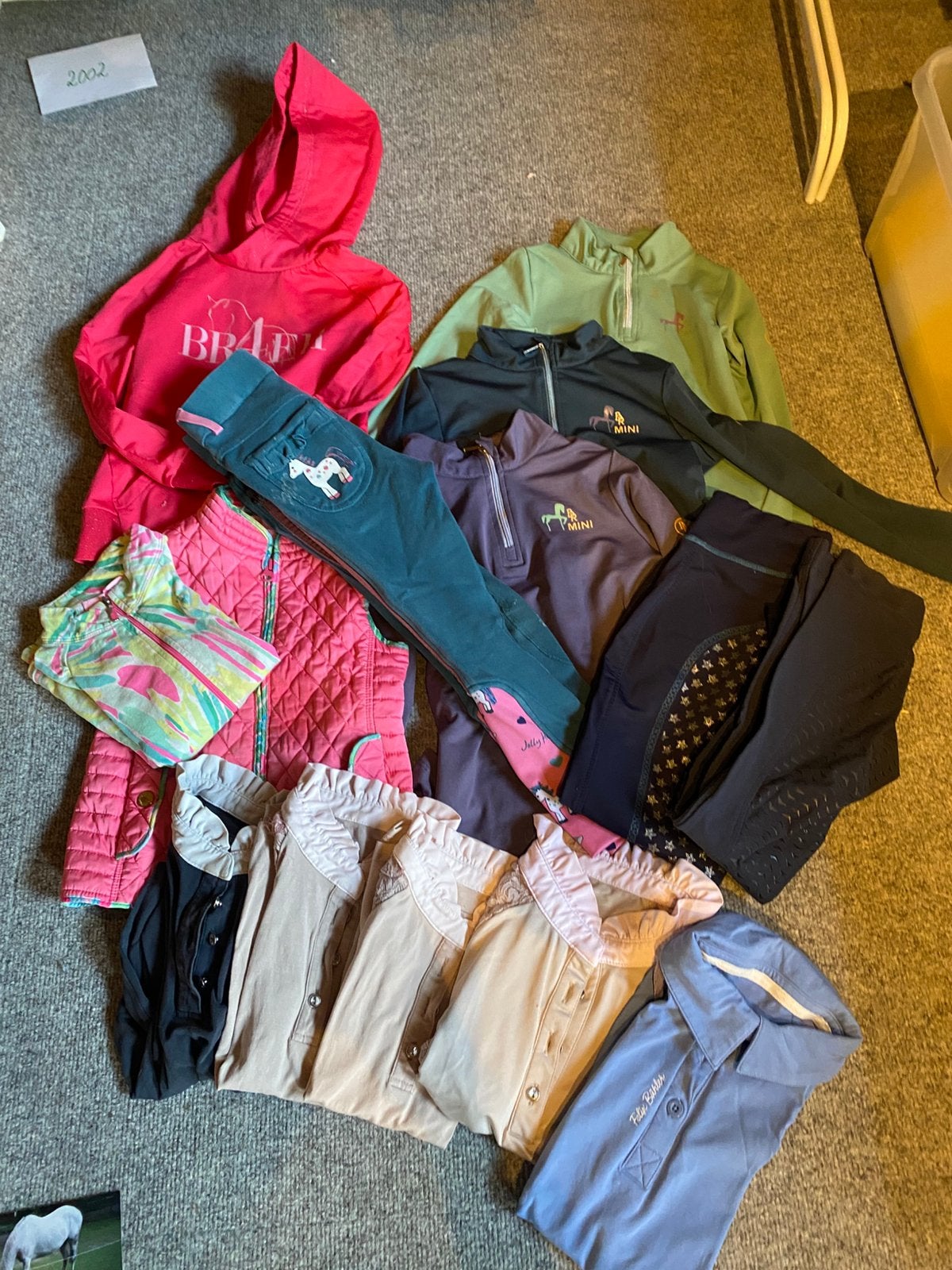paardrijkleding kinder 116-128 ook nieuw, Ophalen of Verzenden, Dressuur, Onderkleding