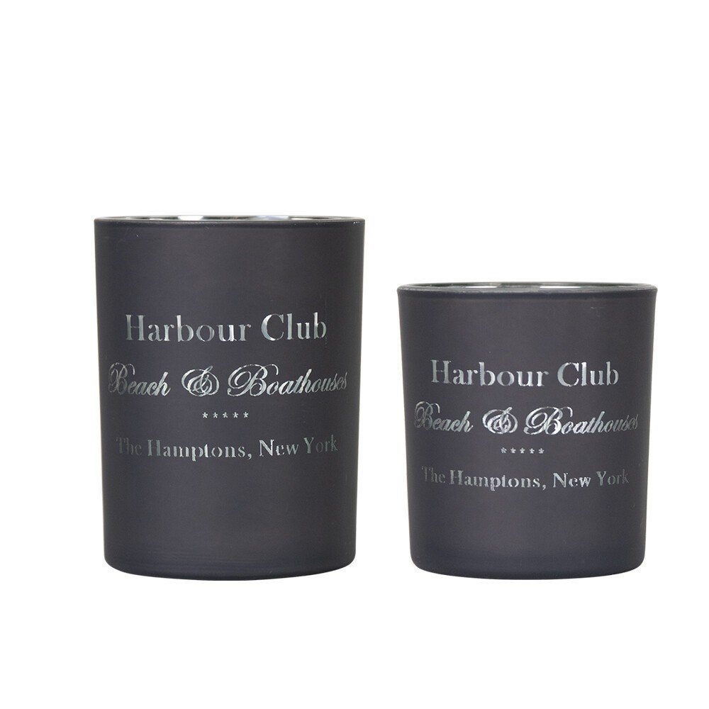 Mars & More Windlicht Harbour Club grijs S of M Nieuw!, Nieuw, Ophalen of Verzenden, Glas, Grijs