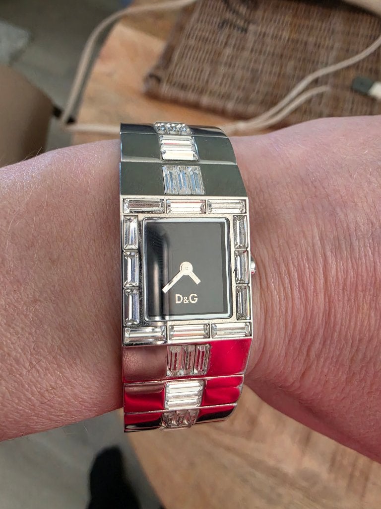 D&G horloge, Gebruikt, Polshorloge, Overige materialen, Ophalen of Verzenden