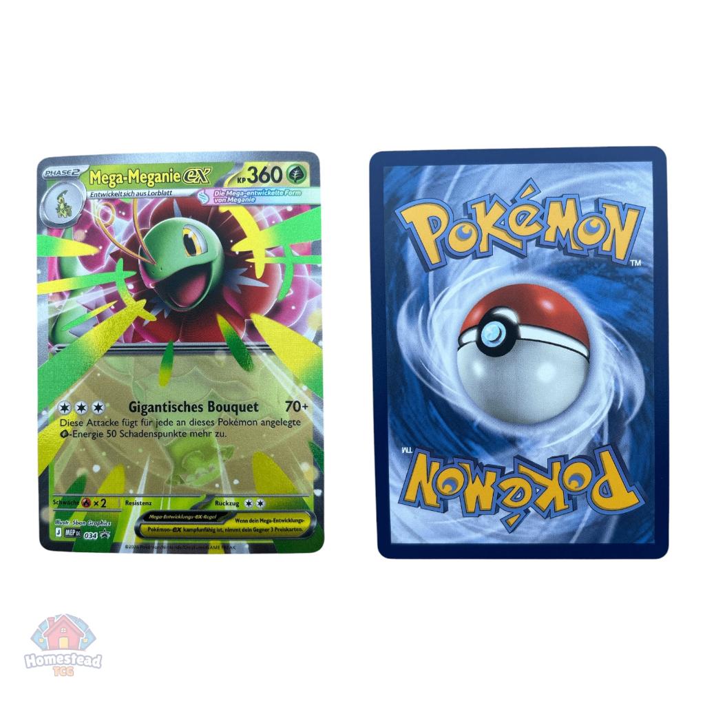 Mega Meganium EX 036 Promo Ascended Heroes German Holo NM, Verzenden, Zo goed als nieuw, Losse kaart, Foil