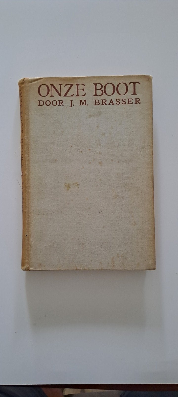Onze Boot - Praktisch handboek voor onderhoud en reparatie, Ophalen of Verzenden, Gelezen, Overige onderwerpen, J. M. Brasser
