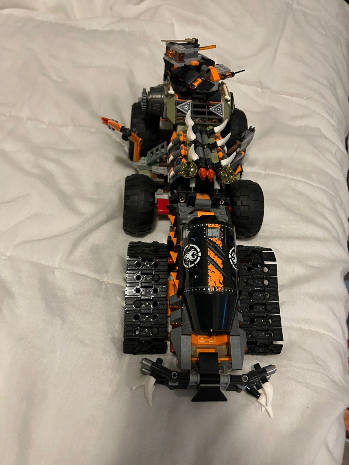 Lego Ninjago Dieselnaut tank 70654, Ophalen of Verzenden, Zo goed als nieuw, Overige merken