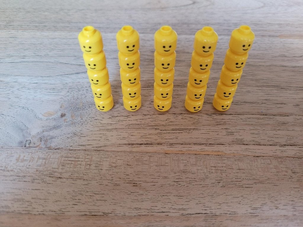 Partij N818=25x Nieuwe Lego hoofdjes (Meerdere setjes), Kinderen en Baby's, Speelgoed | Duplo en Lego, Lego, Lego, Lego, Nieuw
