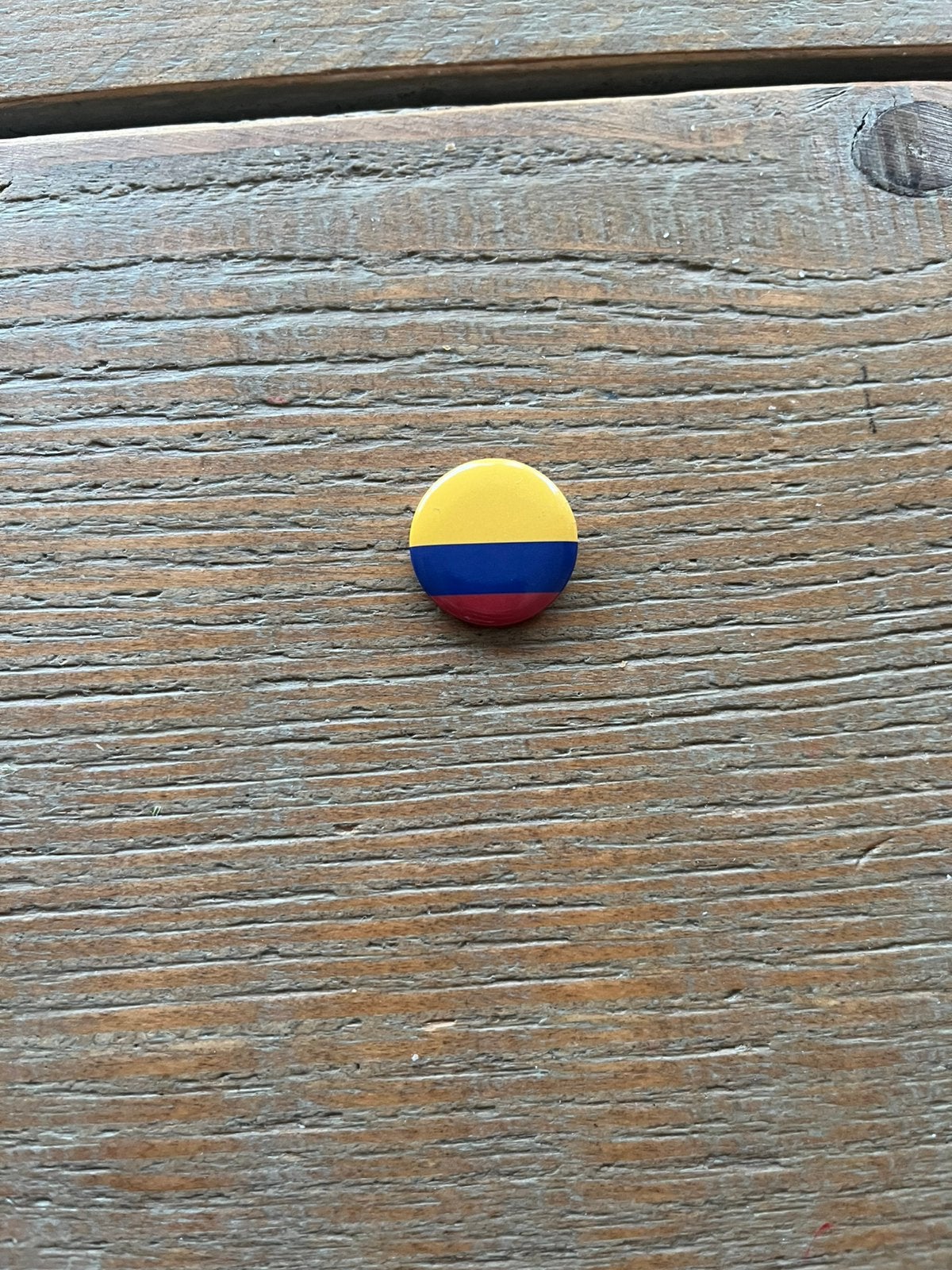 Colombia button/pin, Ophalen of Verzenden, Zo goed als nieuw, Stad of Land, Button