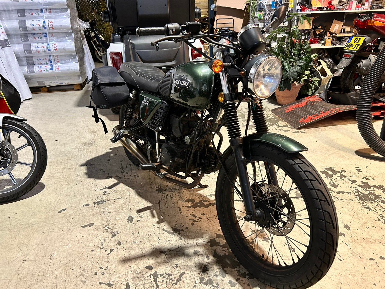 Hanway cafe racer, Fietsen en Brommers, Ophalen, Gebruikt, Maximaal 45 km/u