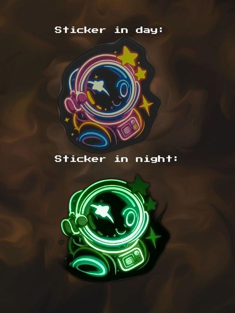 C47 glow in the dark sticker, Ophalen of Verzenden, Nieuw, Film, Tv of Omroep