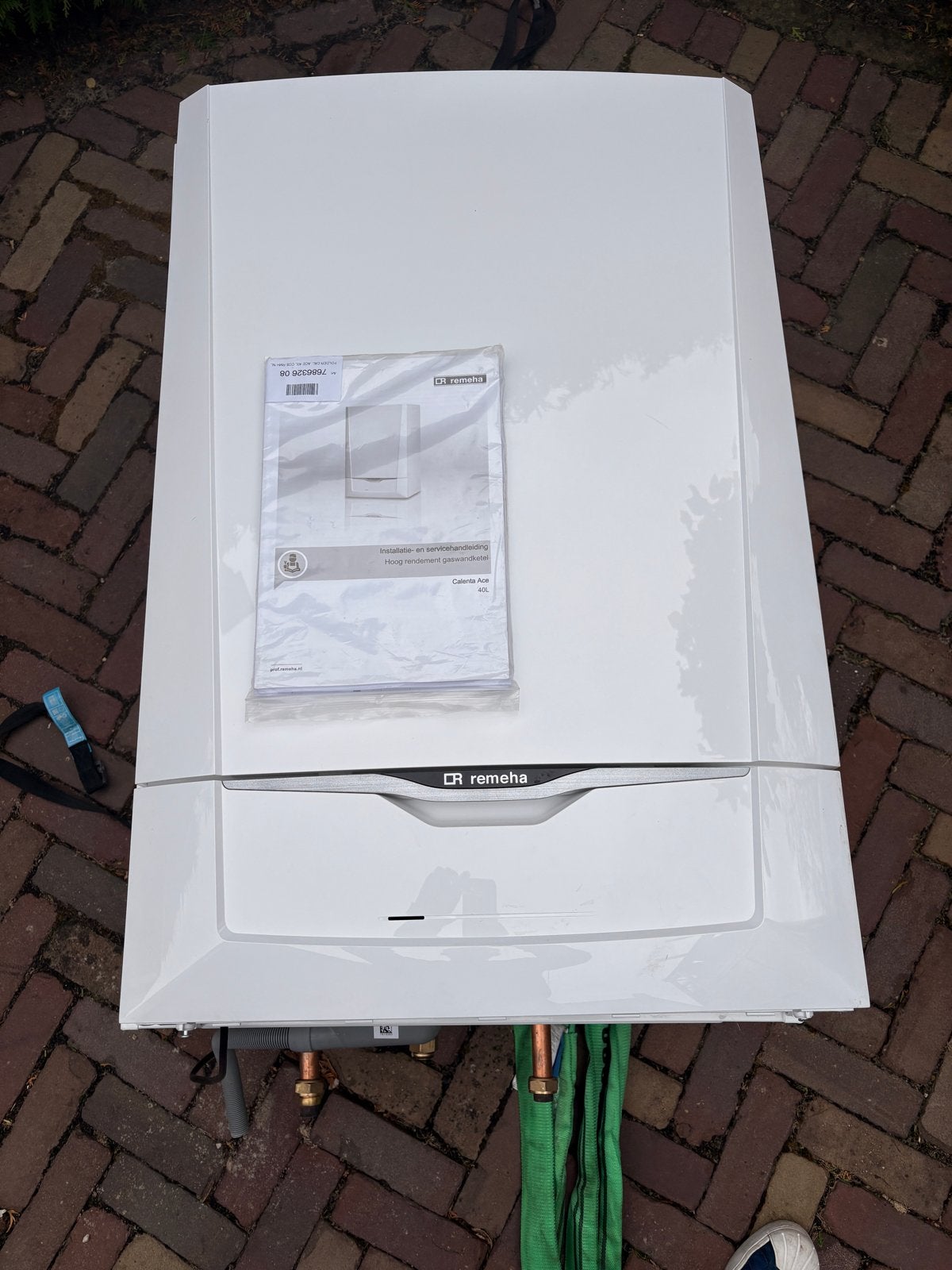 Remeha Calenta Ace CV-ketel - Zo goed als nieuw, Ophalen, 30 tot 80 cm, Hoog rendement (Hr), Cv-ketel of Combi-ketel