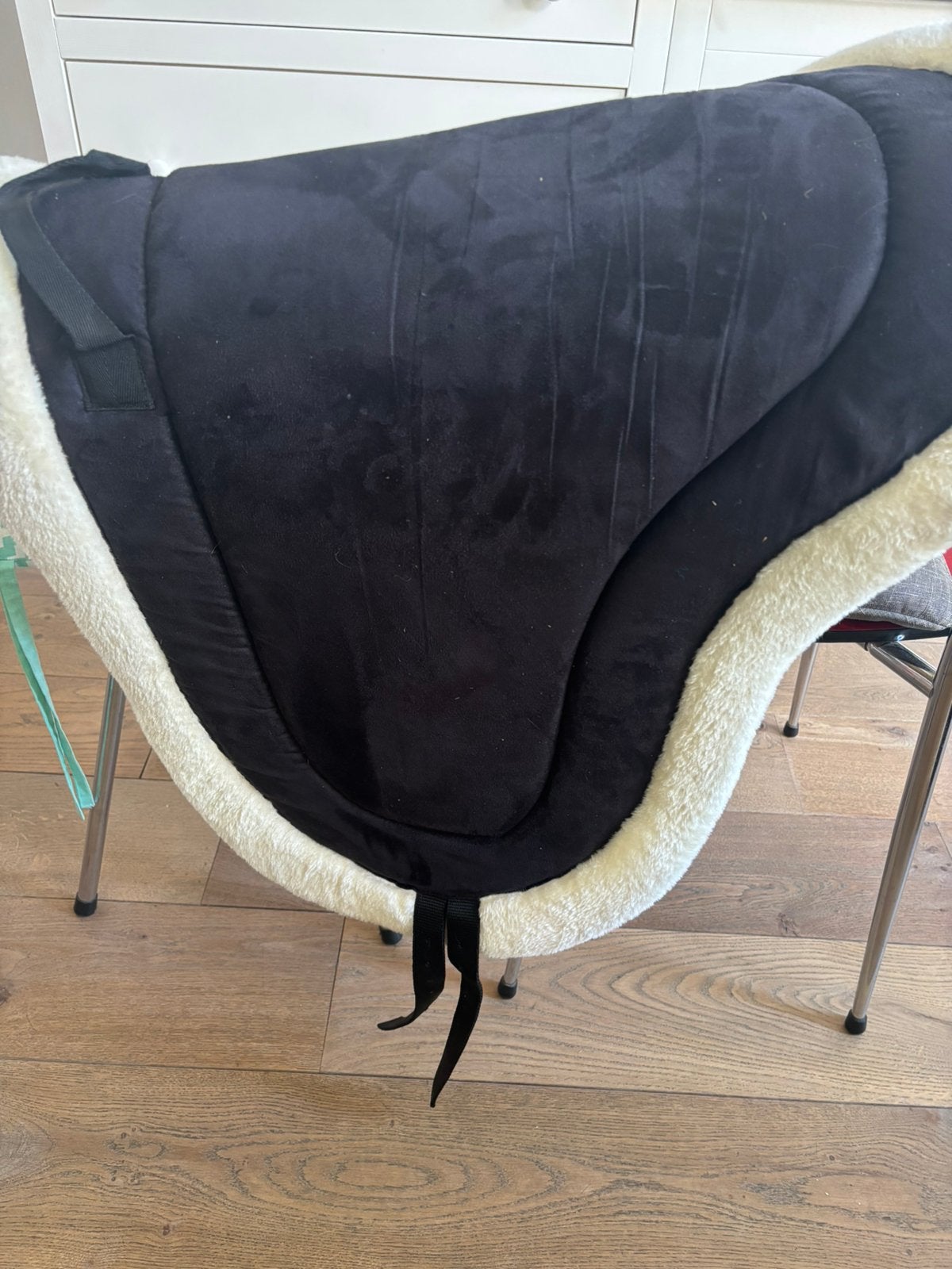 Free horse bareback pad, Dieren en Toebehoren, Paarden en Pony's | Hoofdstellen en Tuigage, Ophalen, Gebruikt, Zwart, Full