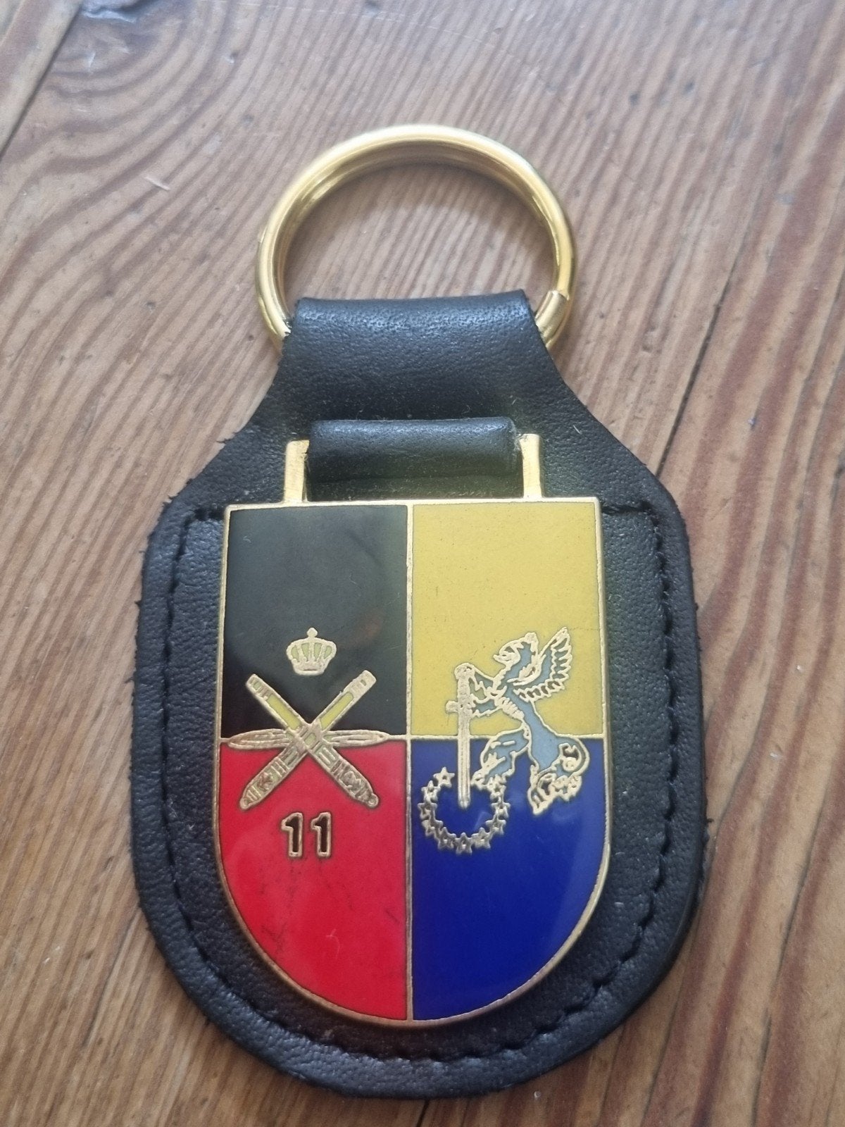 Borstzakhanger 11 paluabt, Verzamelen, Ophalen of Verzenden, Landmacht, Nederland, Embleem of Badge