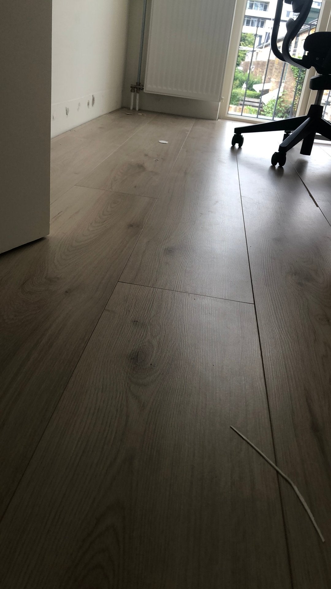 Laminaat Licht eiken surprise van Hornbach - 0,5 jaar oud, Doe-het-zelf en Verbouw, Vloerdelen en Plavuizen, Ophalen, 50 tot 150 cm
