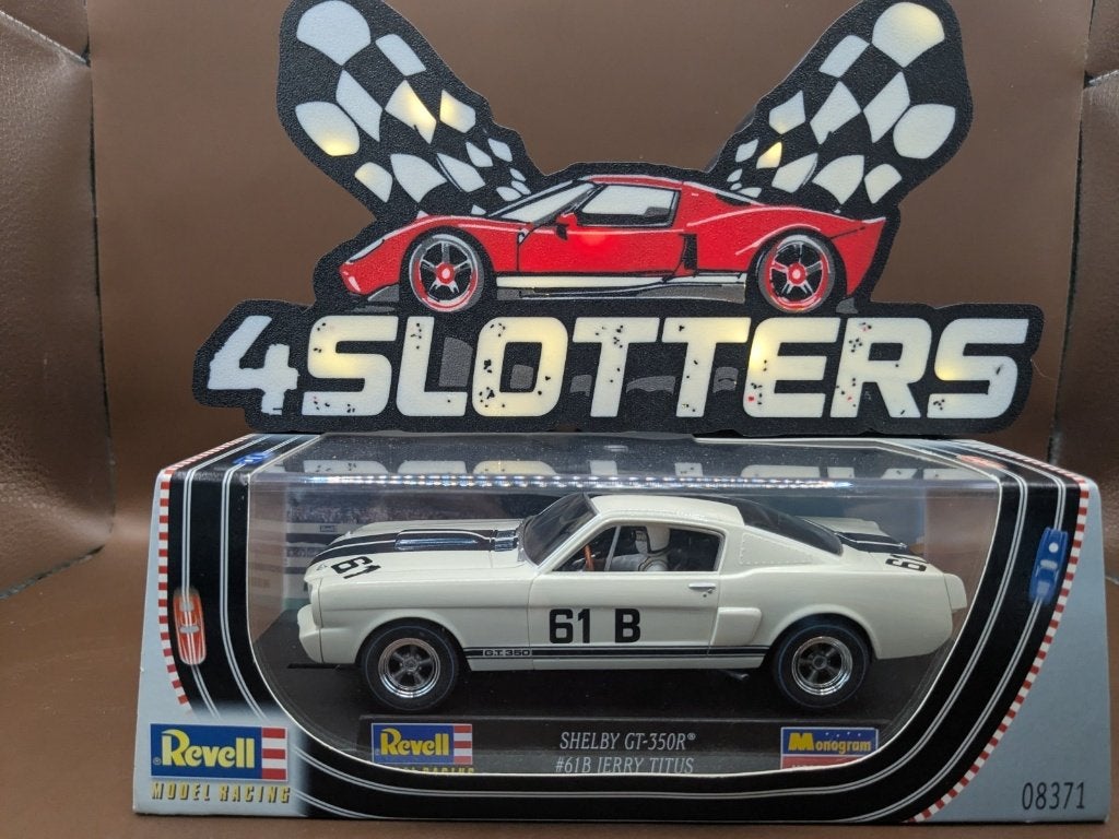 Revell Monogram Ford Mustang GT350-R #61 B Jerry Titus, Verzenden, Zo goed als nieuw, Elektrisch, Overige merken