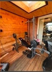 Halterbank, trekstang, gewichten (full body) benchpress fit, Ophalen, Gebruikt, Krachtstation, Benen