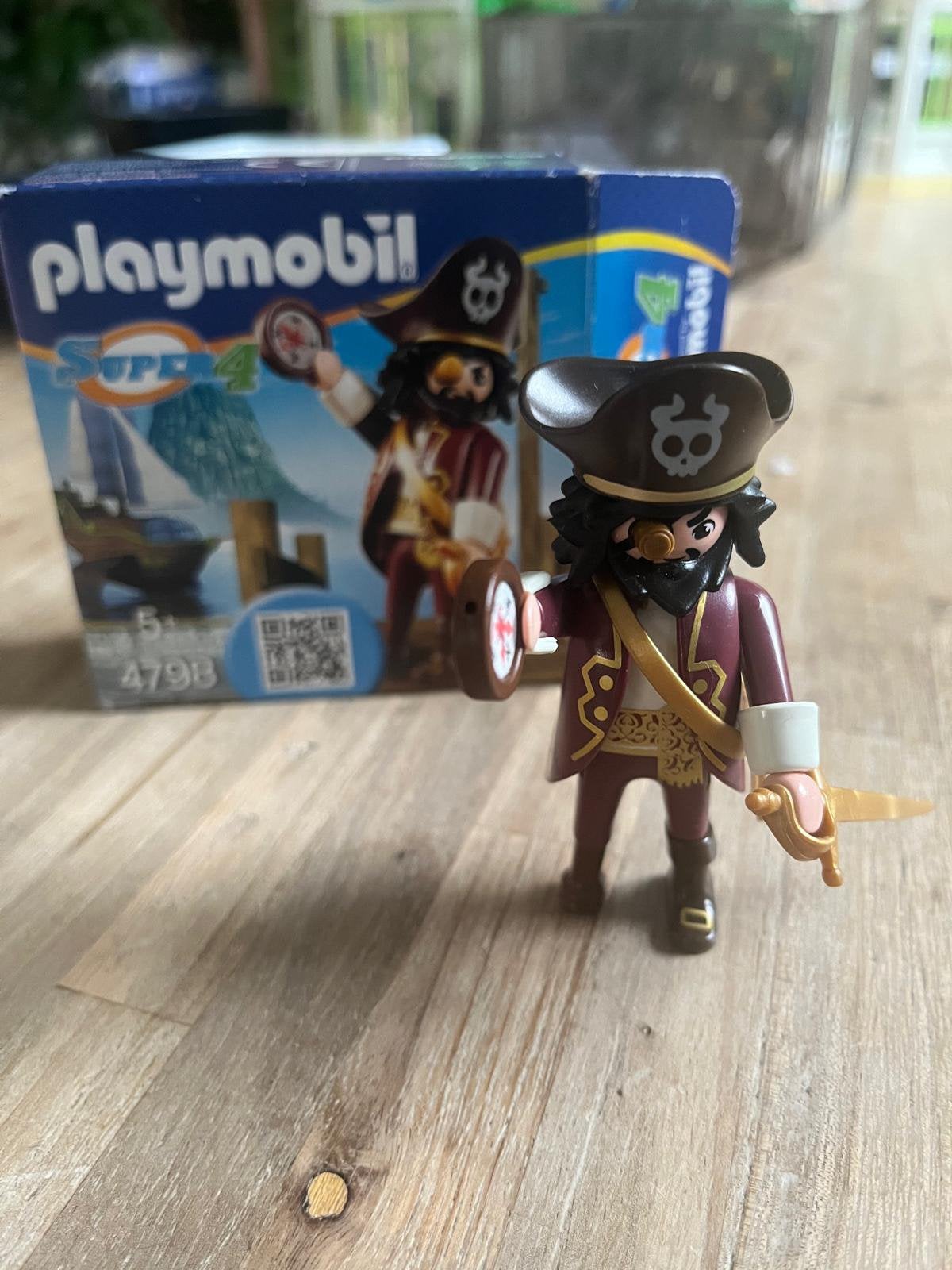 Playmobil 4798 Kapitein haaibaard, Complete set, Ophalen of Verzenden, Zo goed als nieuw, Figuren