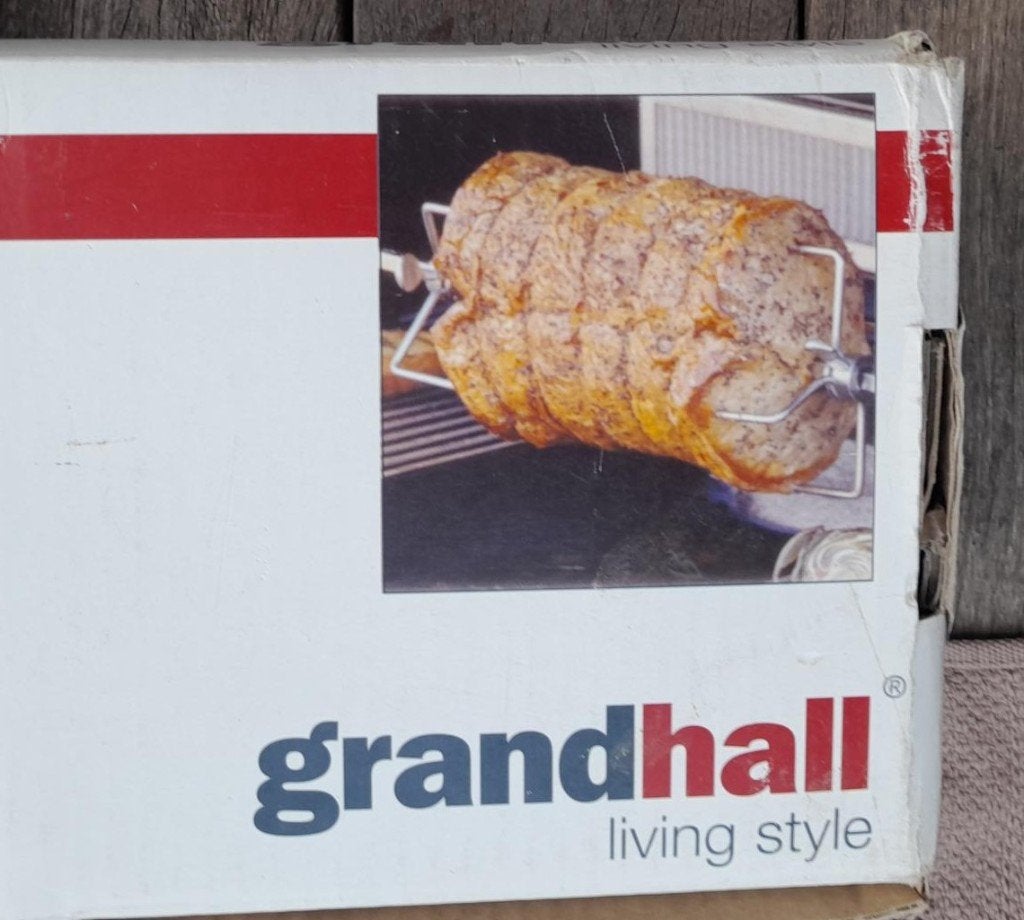 Grandhall RVS Rotisserie Kit voor Gasbarbecues, Tuin en Terras, Ophalen of Verzenden, Gebruikt, Grandhall