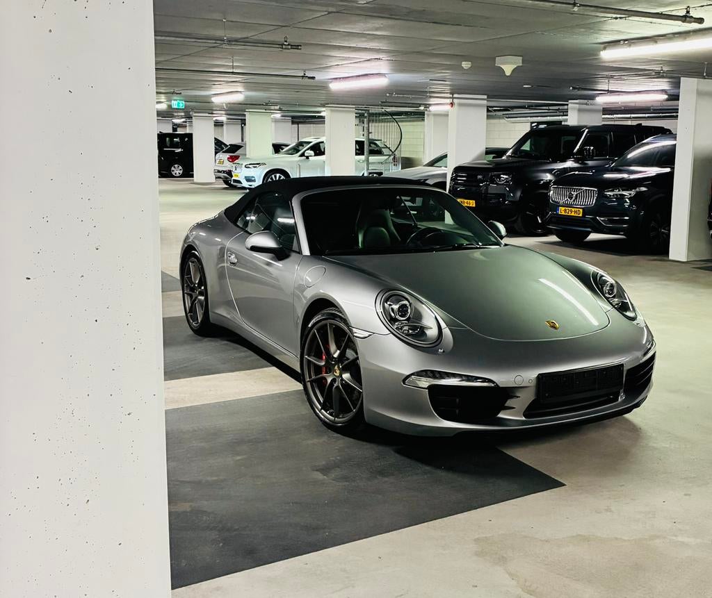 Porsche 911 (991) S, topconditie, approved garantie, chrono…, Auto's, Porsche, Automaat, Achterwielaandrijving, Cabriolet, Leder