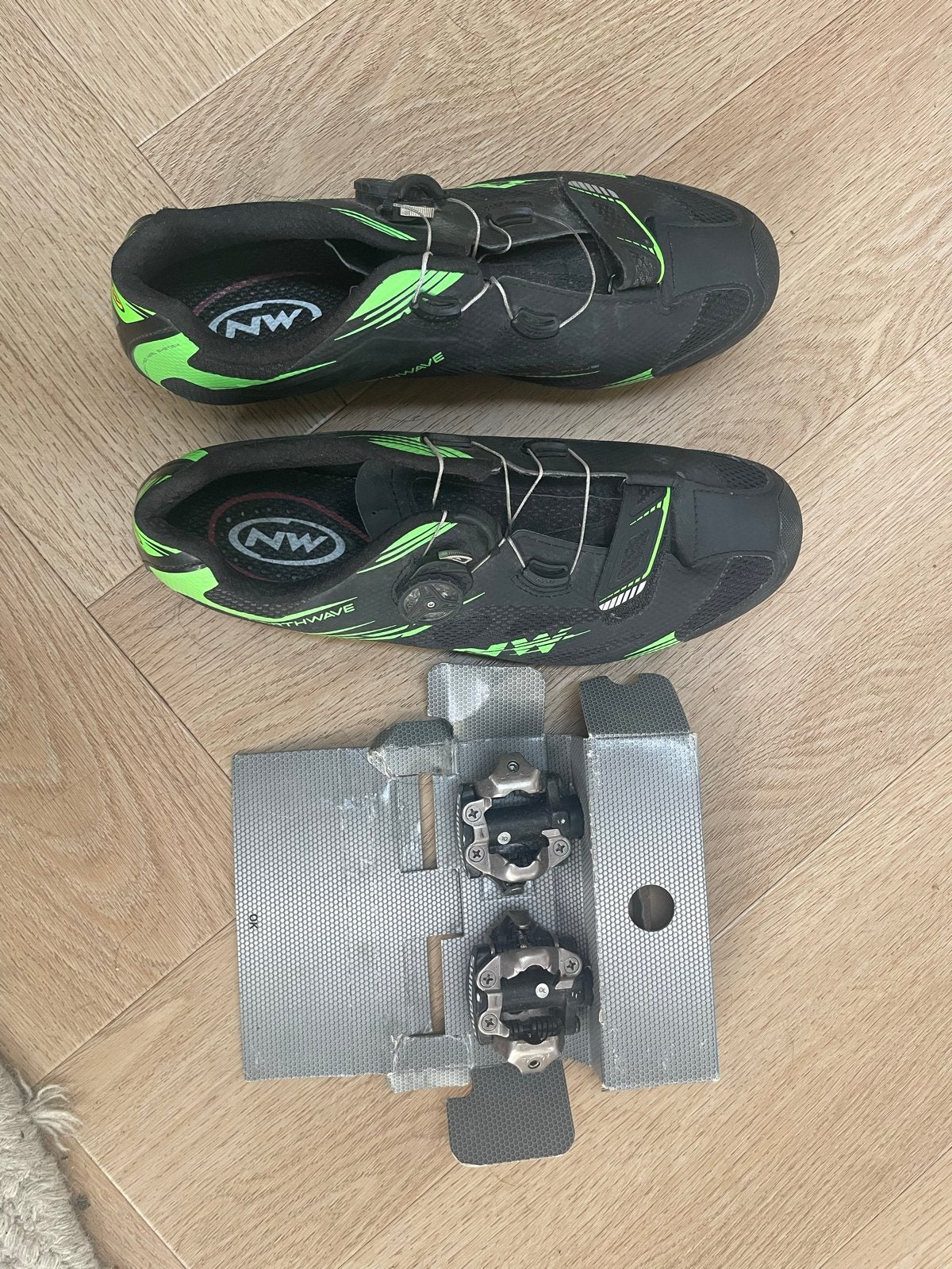 Northwave fietsschoenen met Shimano SPD pedalen - Maat 43, Ophalen, Gebruikt, Meer dan 20 versnellingen, Overige merken