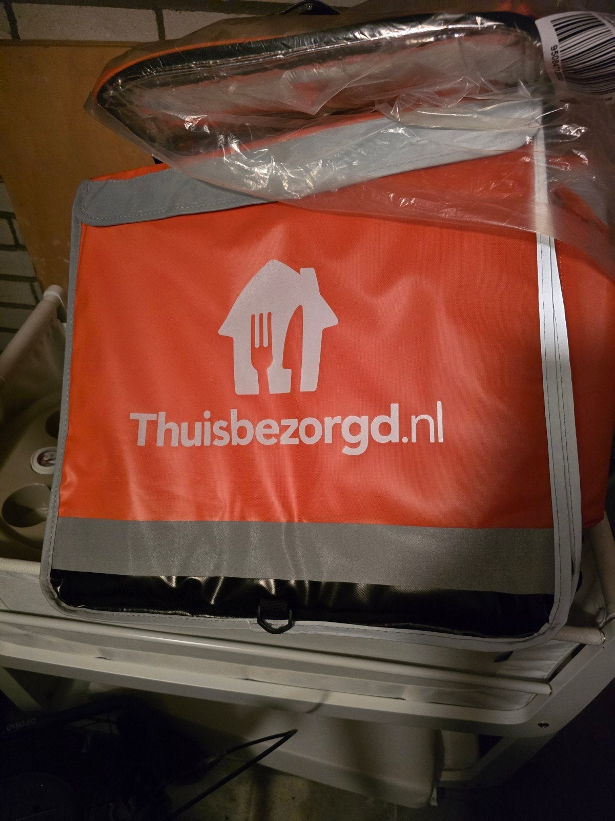 Nieuwe Thuisbezorgd bezorgtas, Ophalen of Verzenden, Nieuw