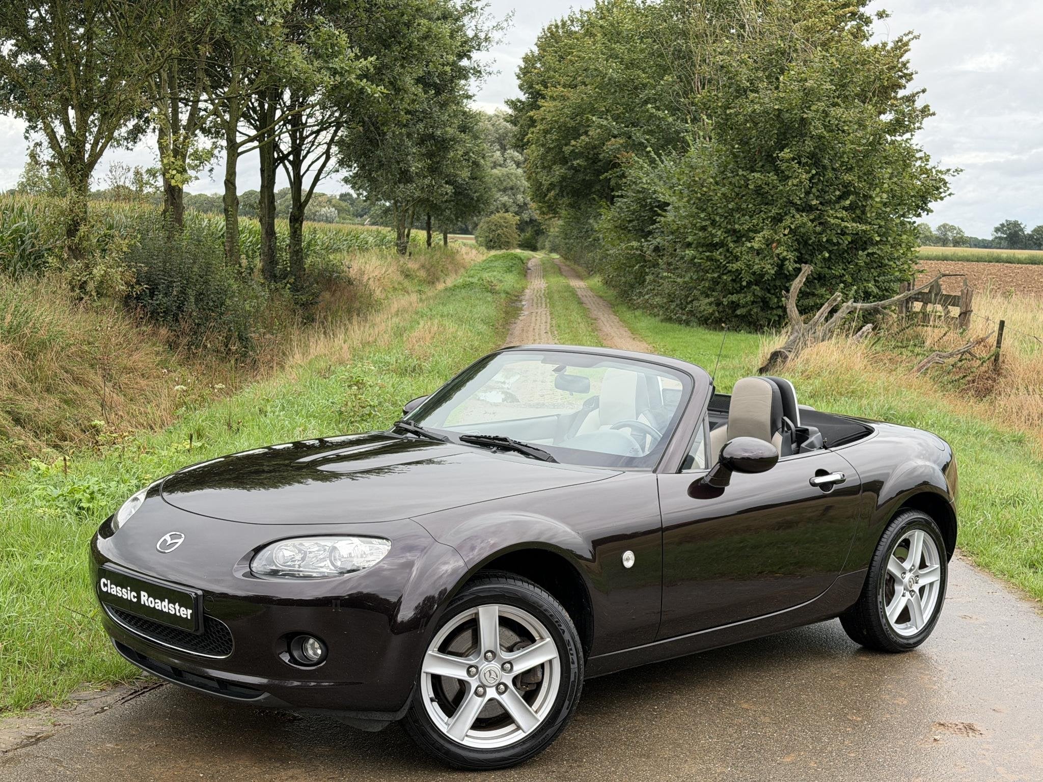 Mazda MX-5 NC 1.8 126PK MITHRA, LEDER, CLIMATE CONTROL, Auto's, Dealer onderhouden, Achterwielaandrijving, Gebruikt, Cabriolet