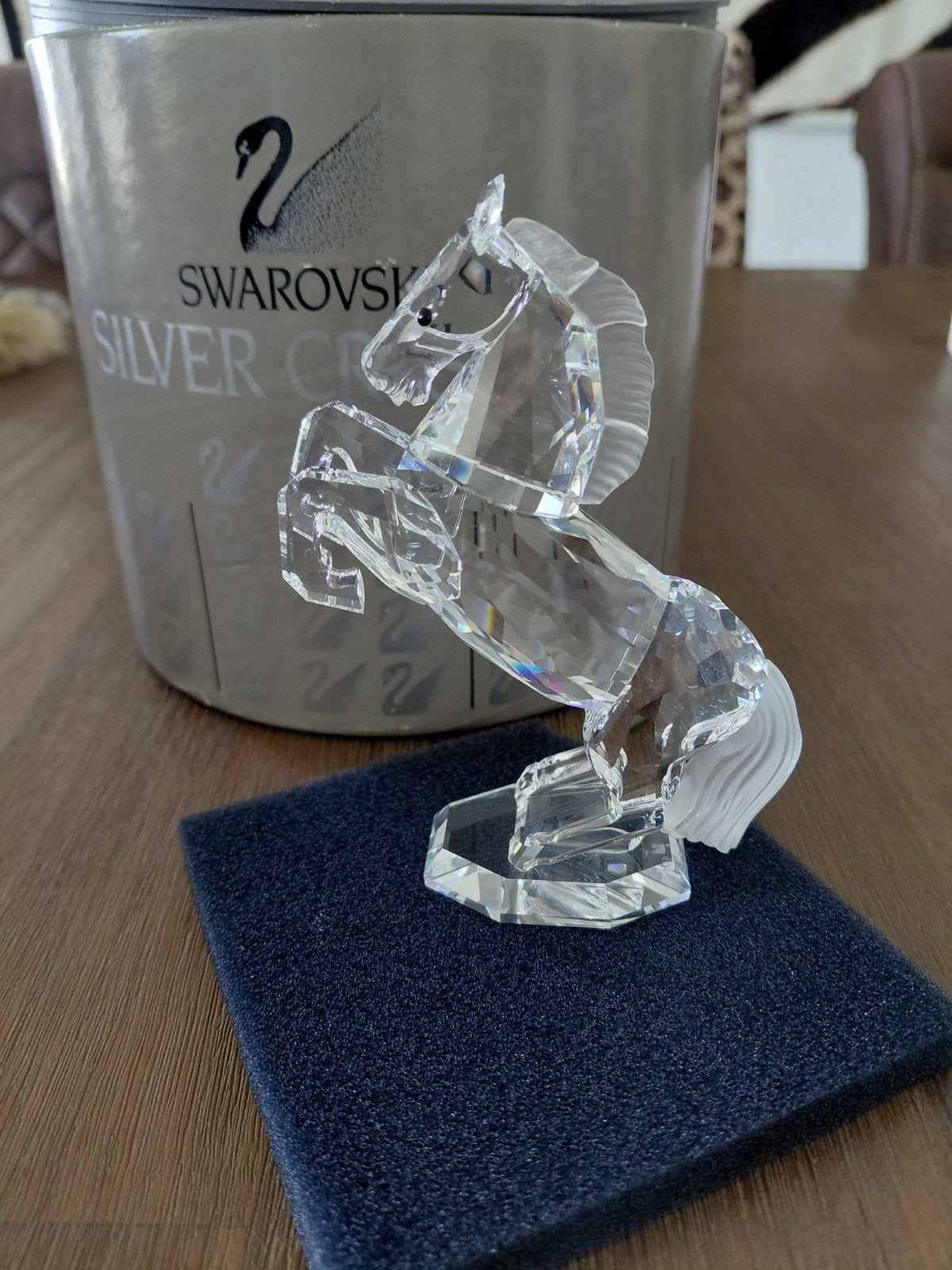 Swarovski witte hengst originele verpakking, Ophalen of Verzenden, Zo goed als nieuw, Figuurtje