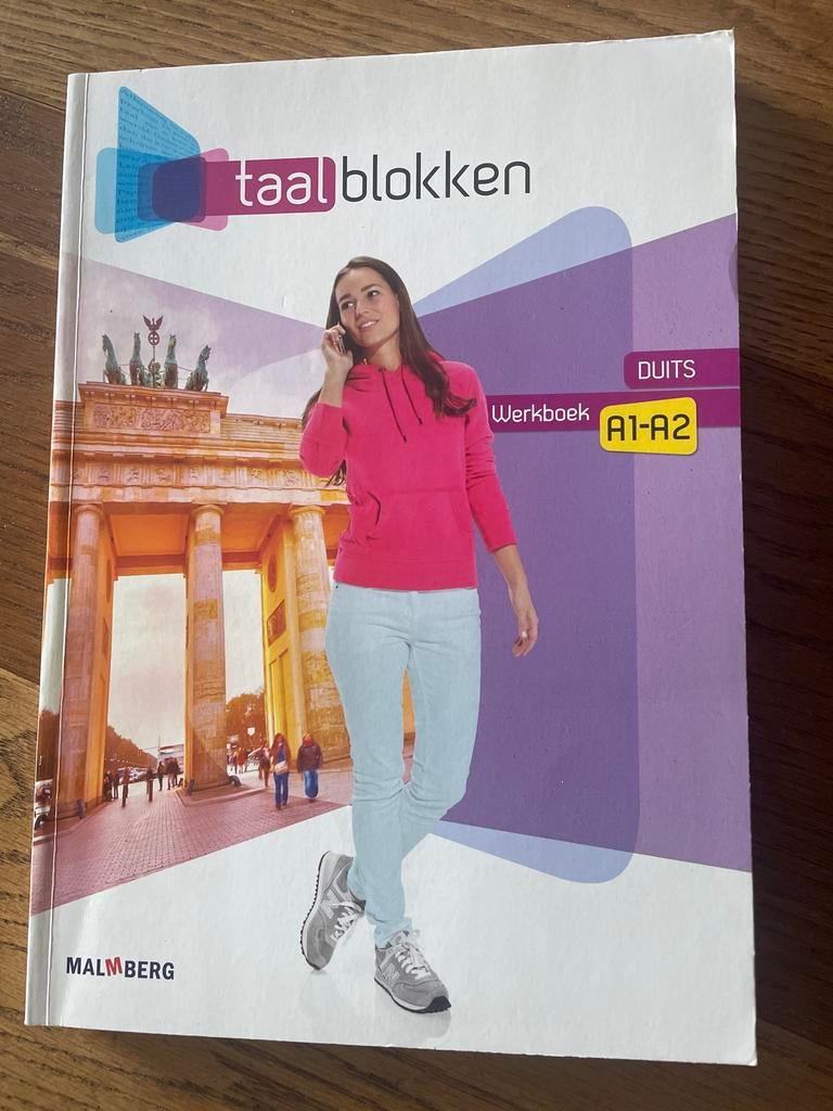 Taalblokken Duits Werkboek A1-A2 - Malmberg, Ophalen of Verzenden, Zo goed als nieuw, Non-fictie