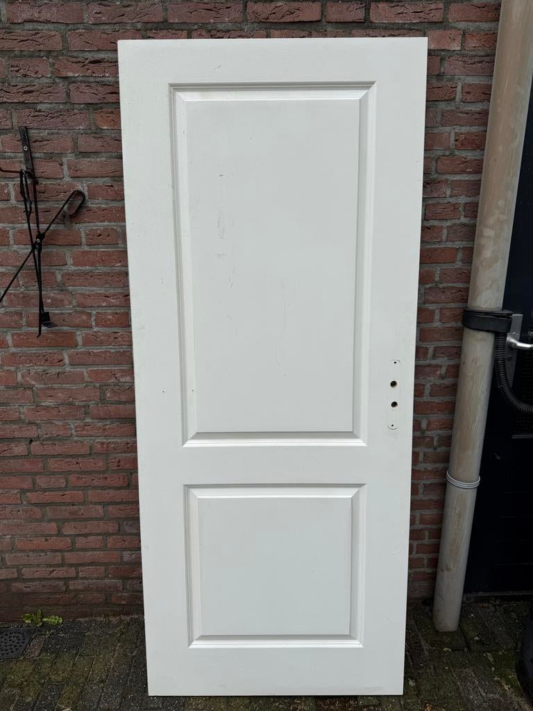 binnendeur wit - 200x85 cm Gratis, Ophalen, Gebruikt, 80 tot 100 cm, Binnendeur