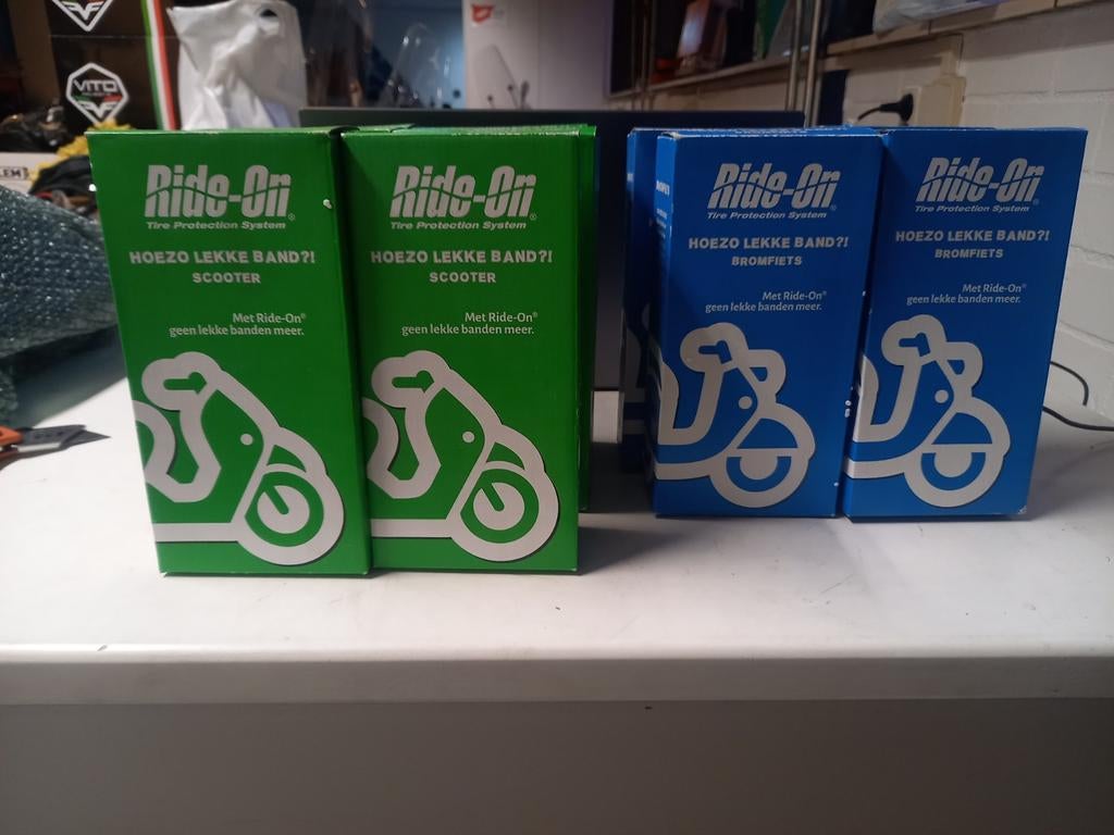 Partijvoordeel Ride on. Nooit meer lekke banden, Www.scooterapeldoorn.nl, Nieuw, Ophalen of Verzenden, Ride-on