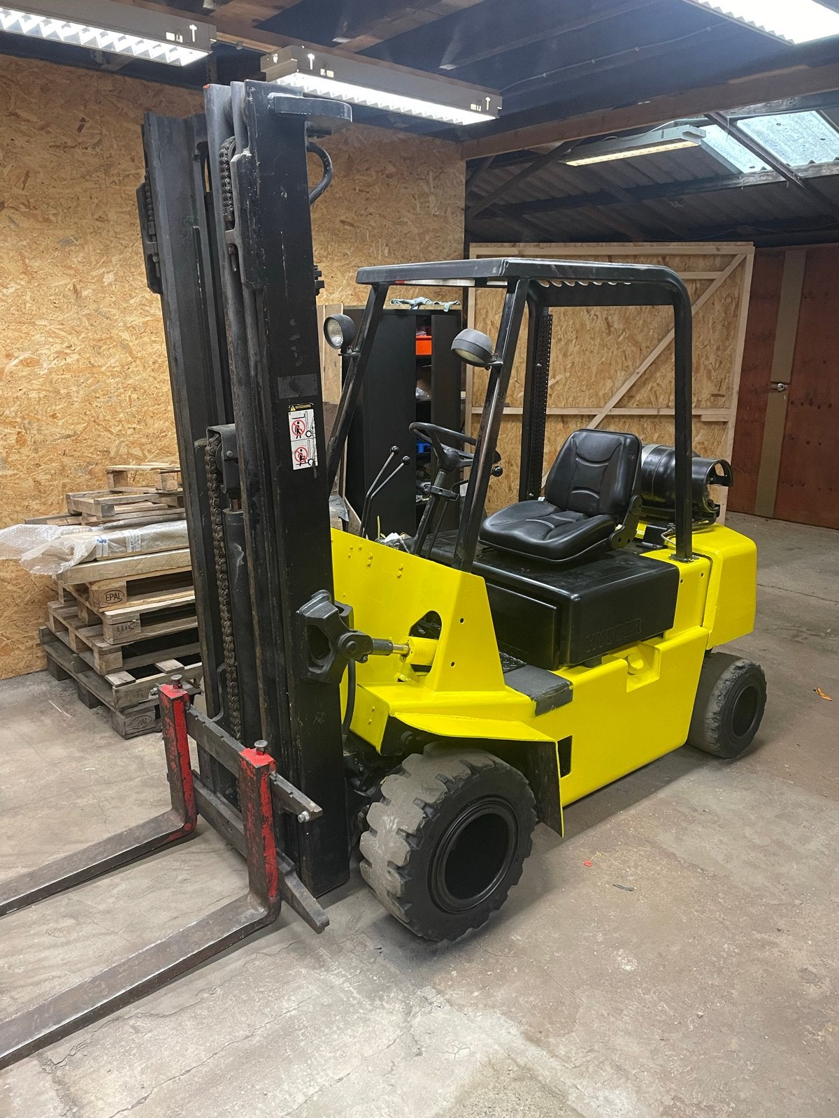 Hyster Gas Heftruck 2 ton met Freelift, 2000 tot 3000 kg, Ophalen, LPG, Heftruck