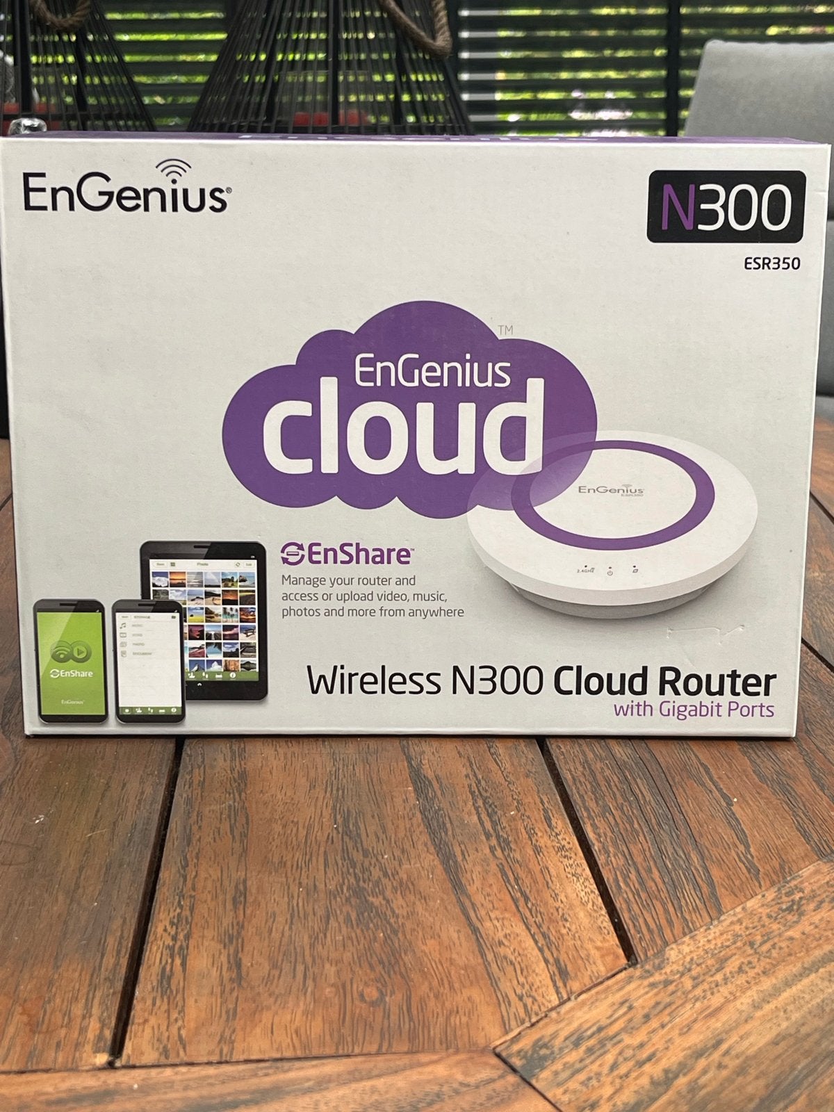 EnGenius N300 Cloud Router met Gigabit Poorten, Computers en Software, Routers en Modems, Ophalen, Gebruikt, Router