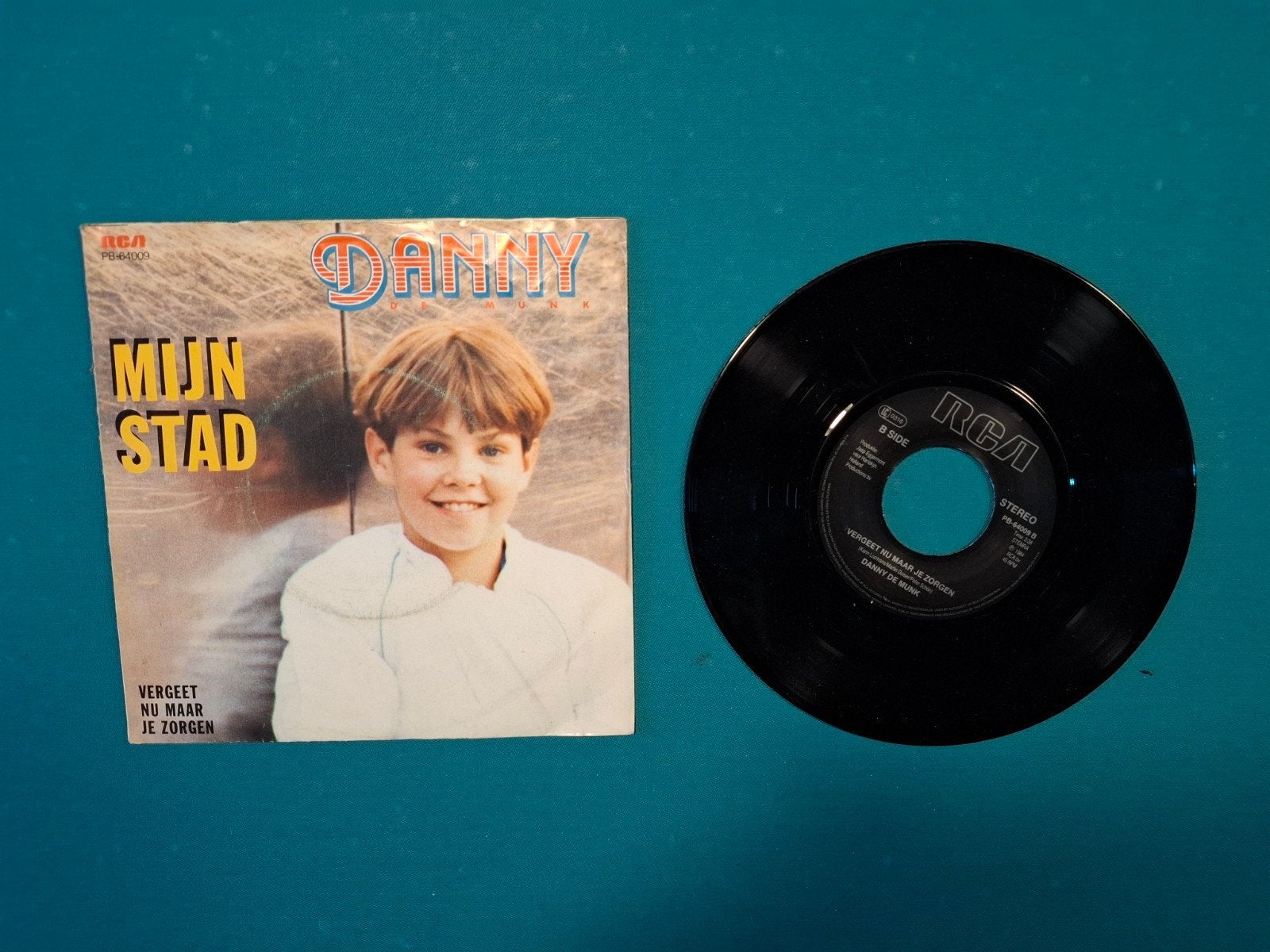 Danny de Munk - Mijn stad 7" single, Ophalen of Verzenden, Zo goed als nieuw, Overige formaten