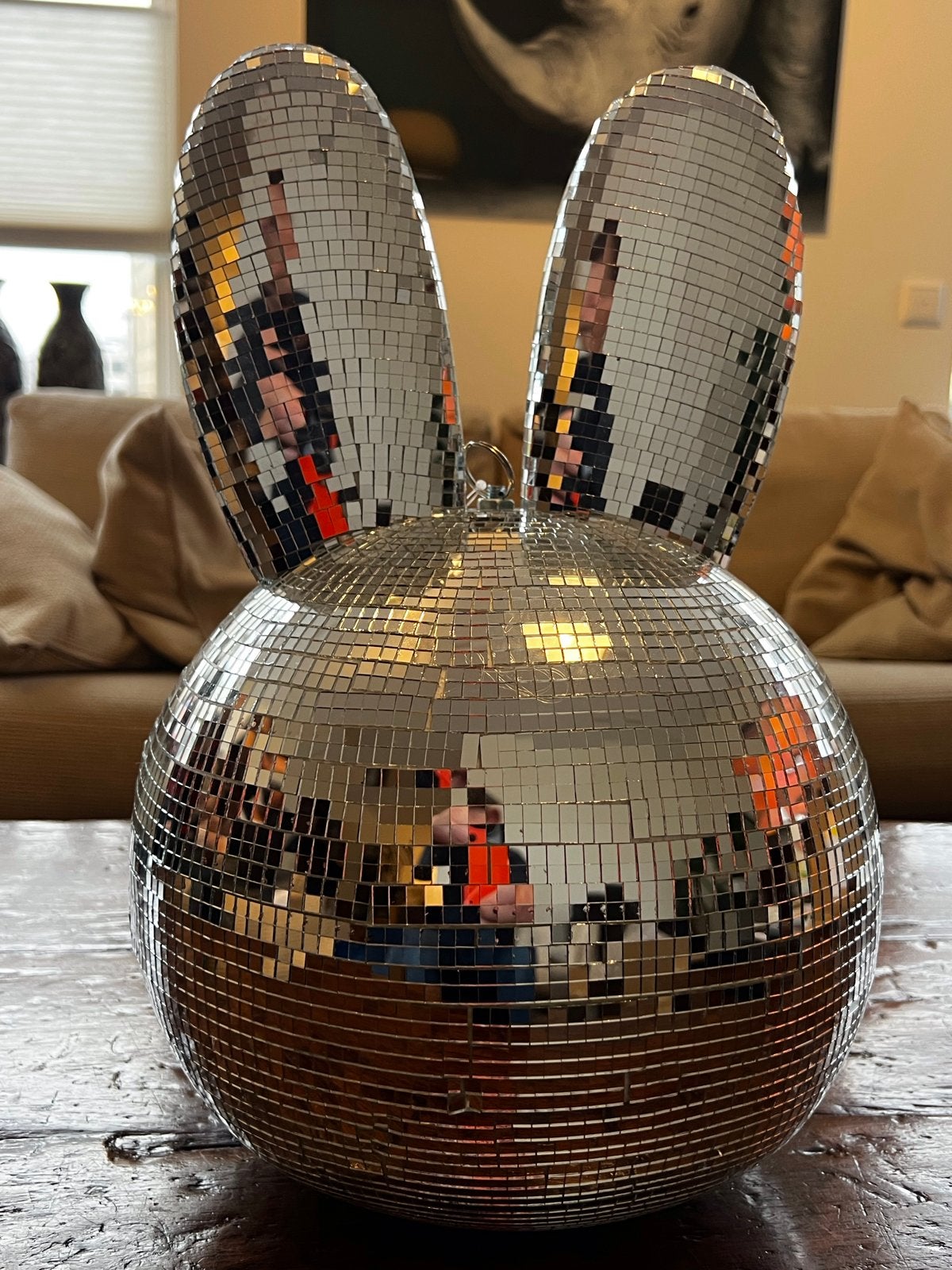 Nijntje Disco Spiegel Discobal (HEMA) TIK TOK rage ( TIKTOK), Ophalen of Verzenden, Gebruikt, Zilver, Glas