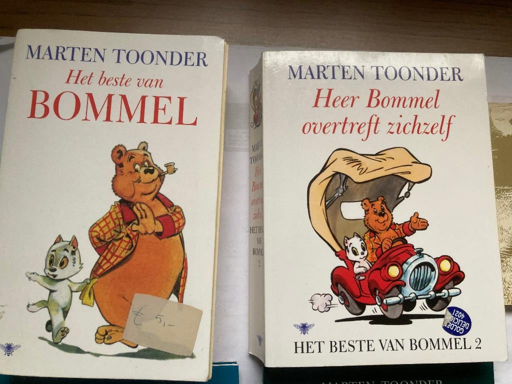 T.K. nog 5 boeken van Olli B. Bommel Marten Toonder, Meerdere stripboeken, Ophalen of Verzenden, Gelezen, Marten Toonder