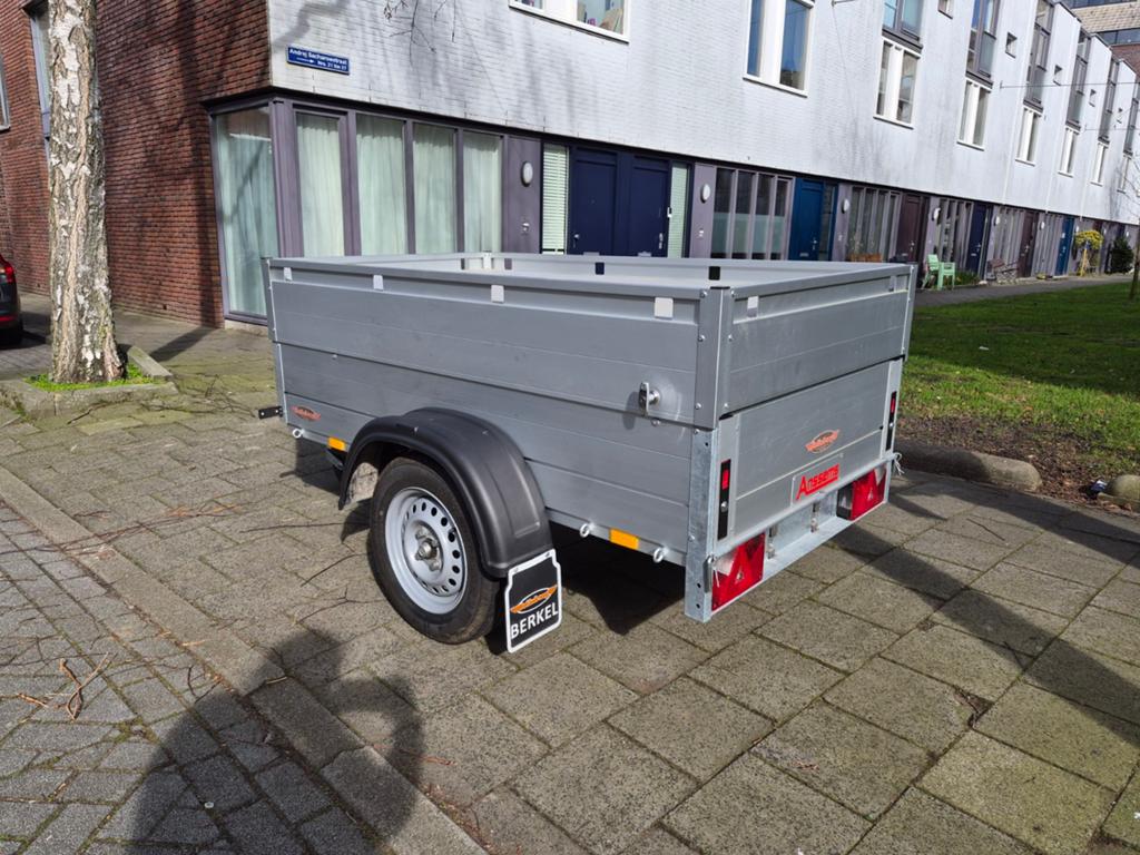Compacte bagagewagen met deksel - Ideaal voor vakantie!, Auto diversen, Aanhangers en Bagagewagens, Ophalen, Gebruikt