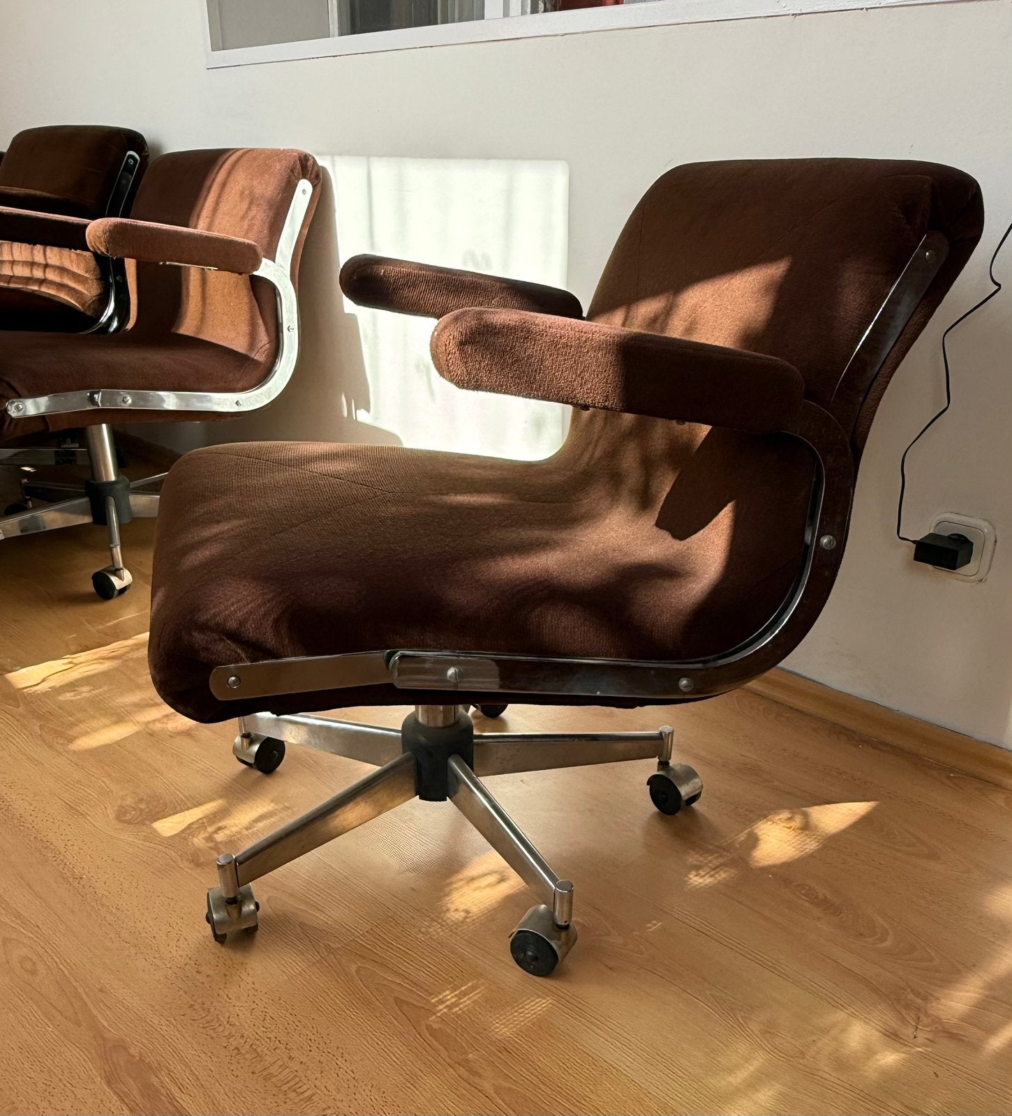 Jaren 60!  14 Italiaans vintage converentie fauteuils, Ophalen of Verzenden