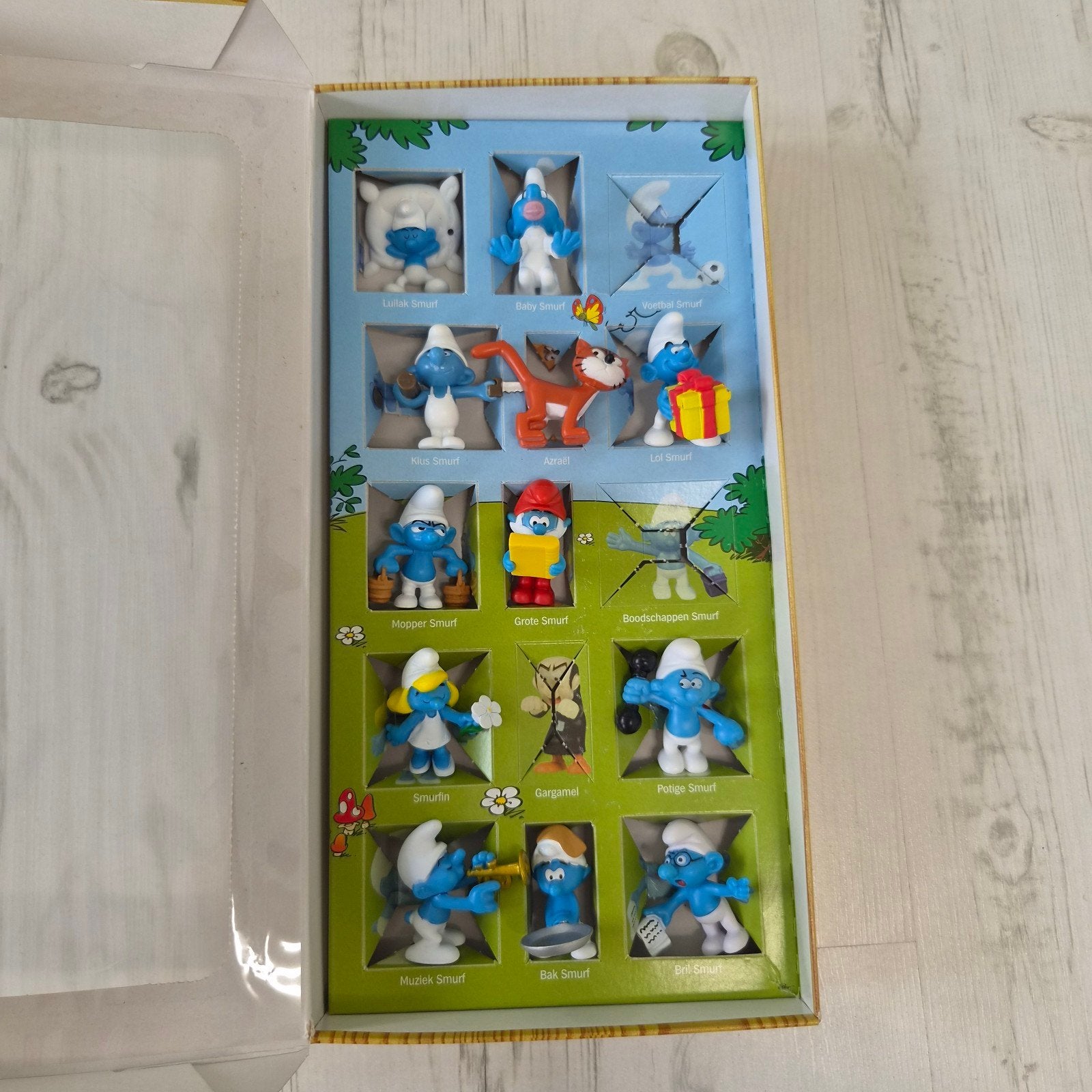 Smurfen AH collection Peyp 12x stuks, Verzamelen, Ophalen of Verzenden, Zo goed als nieuw, Verschillende Smurfen, Poppetje, Figuurtje of Knuffel